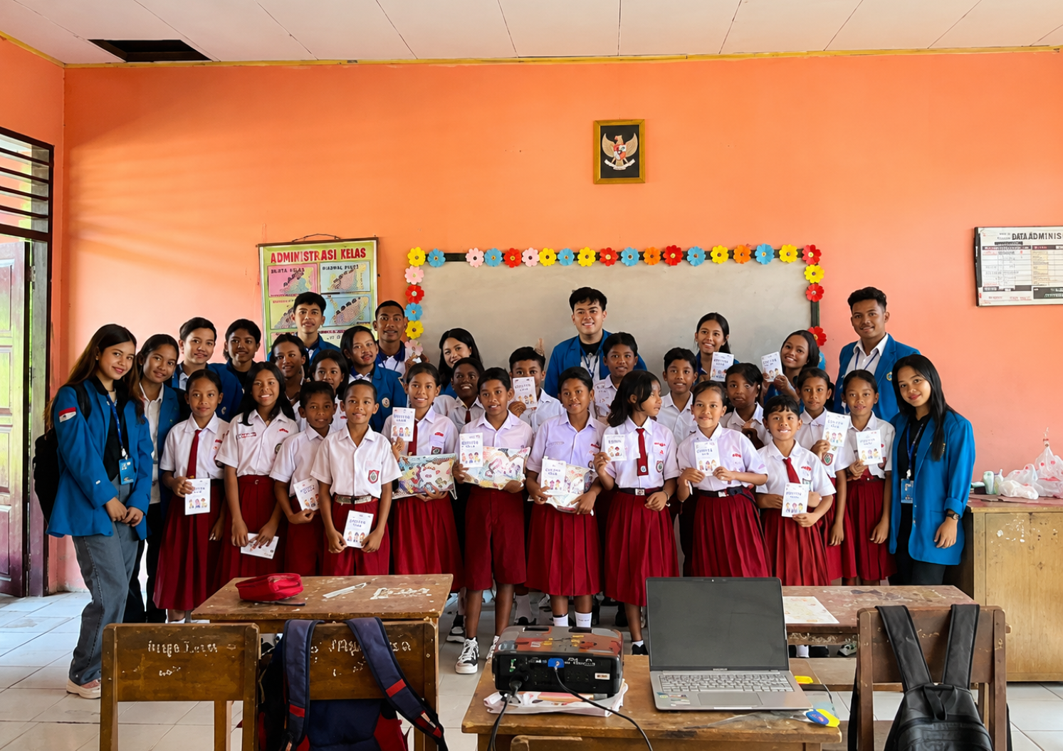 Pelatihan Dokter Cilik SDN 86 Maluku Tengah
